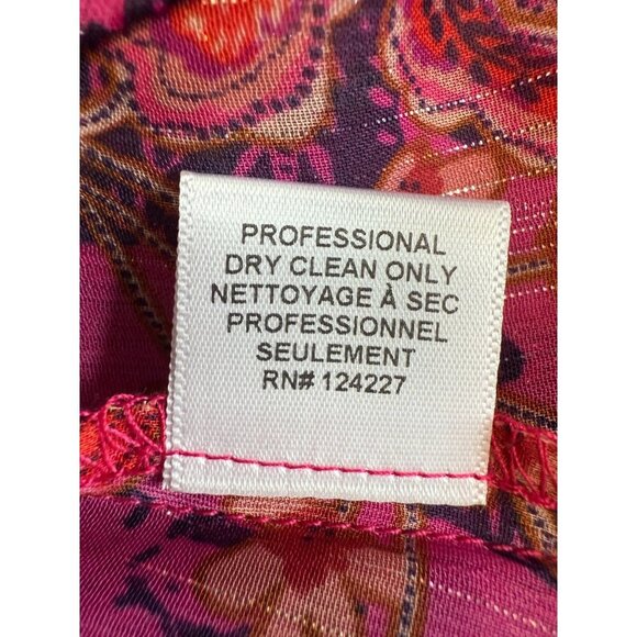 NWT‎ Misa Los Angeles Azalea Romper In Fuchsia Batik Cut Out Sides Size S - Picture 13 of 16